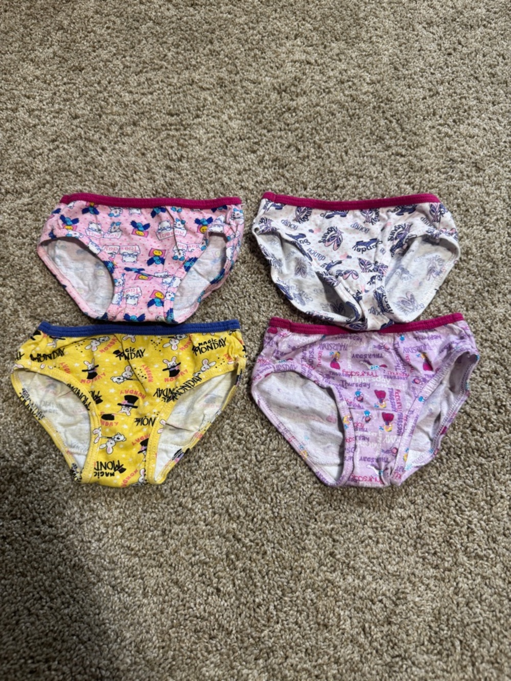 2T/3T Toddler Girl’s Training Undies Bundle Lot (unused)